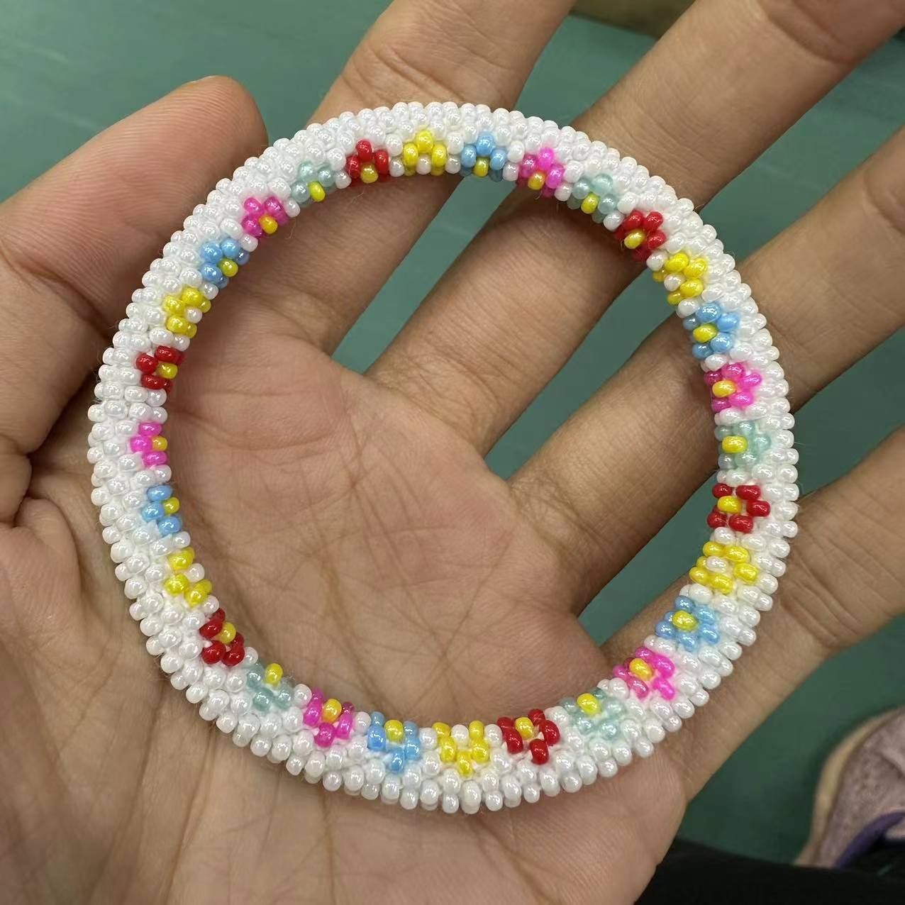 Wholesale Nepal Japan Hand-woven Essential Oil Diffuser Beaded Bracelet